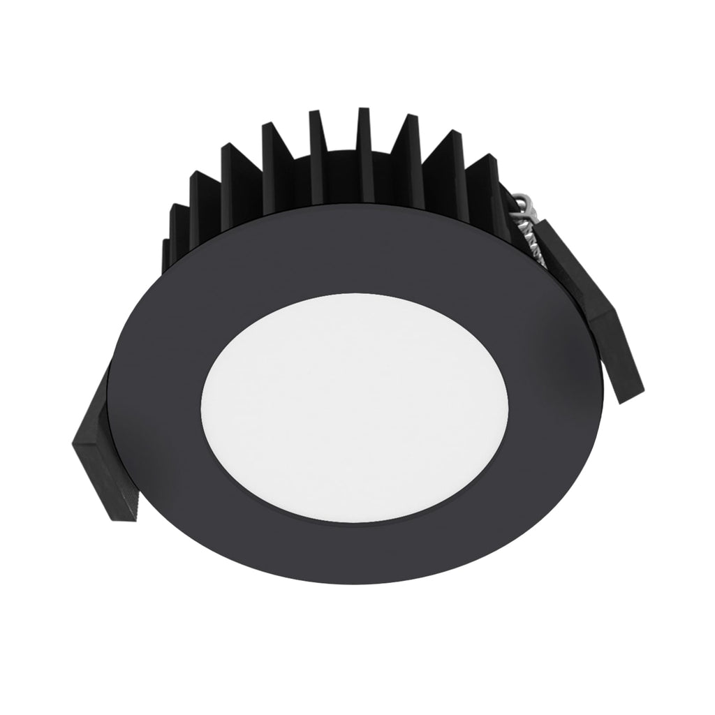 LED innbyggingsspot Solido68 antrasitt 10W CCT IP54 forfra