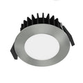 LED innbyggingsspot Solido68 dimbar CCT krom IP54 10W forfra