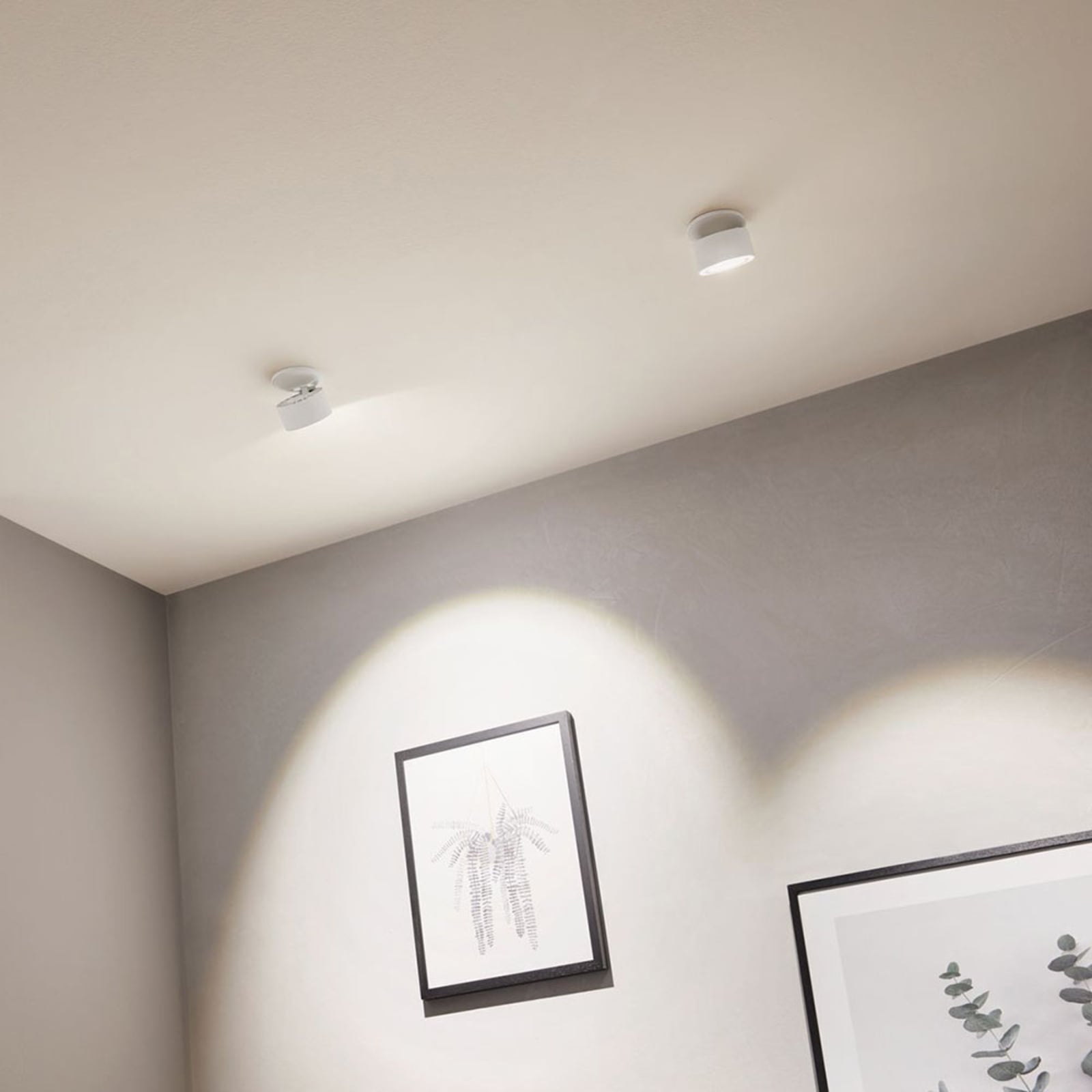 LED innbyggingsspot Spircle svingbar hvit matt detalj