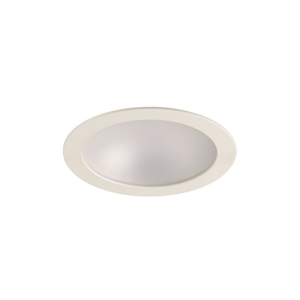 LED innbyggingsspot Start dimbar hvit Ø17,5 cm IP54 DALI forfra