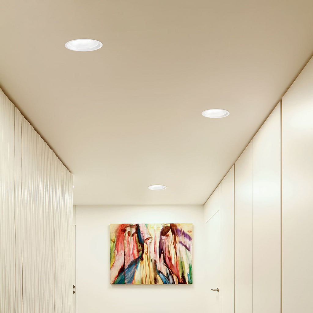 Detalj av LED innbyggingsspot Strato 190 hvit