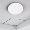 LED innbyggingsspot Suma dimbar Ø15,5 cm hvit IP44 11W forfra