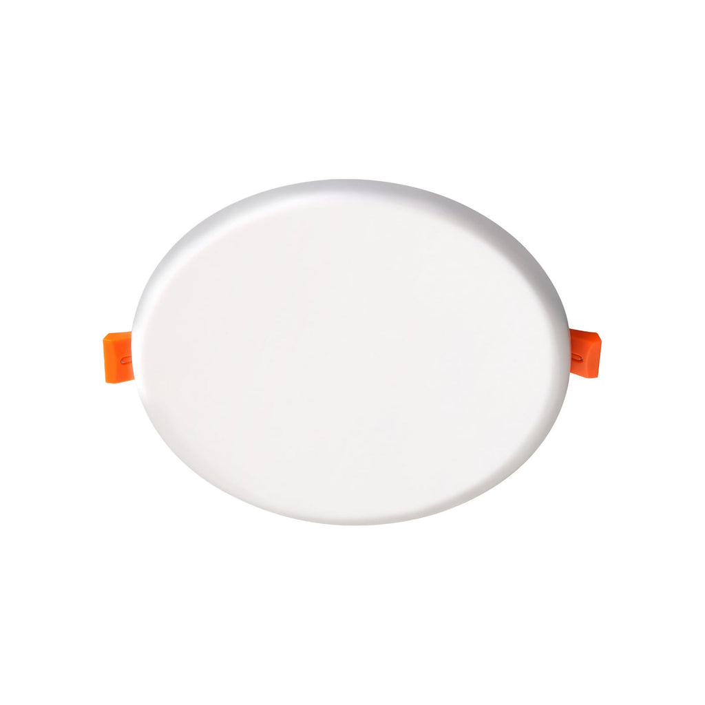 Bakside av LED innbyggingsspot Suma dimbar Ø15,5 cm hvit IP44 11W