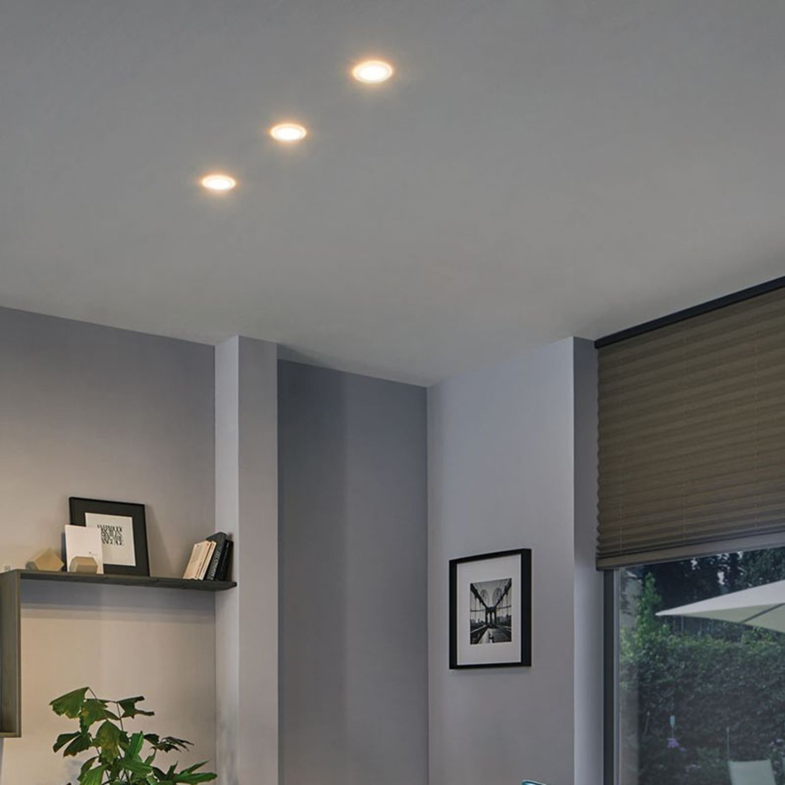 LED innbyggingsspot Suon 3-pack dimbar bakside