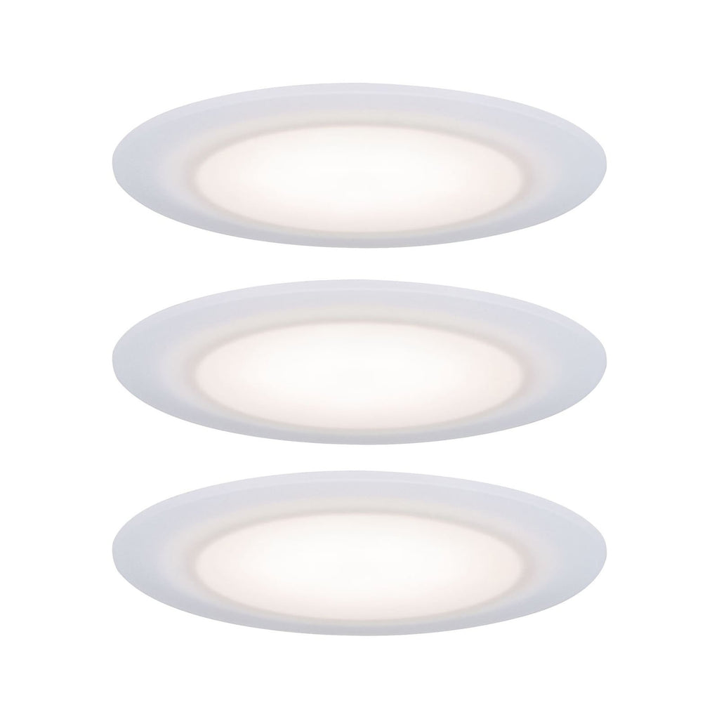 LED innbyggingsspot Suon 3-pack dimbar forfra