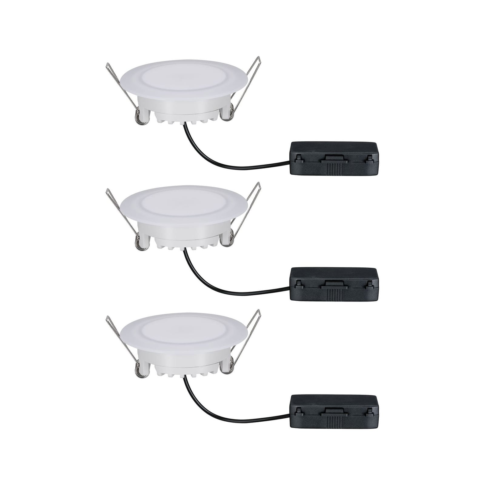 LED innbyggingsspot Suon 3-pack dimbar oversikt