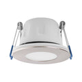 LED innbyggingsspot Tego Slim 10-pk dimbar nikkel IP65 forfra