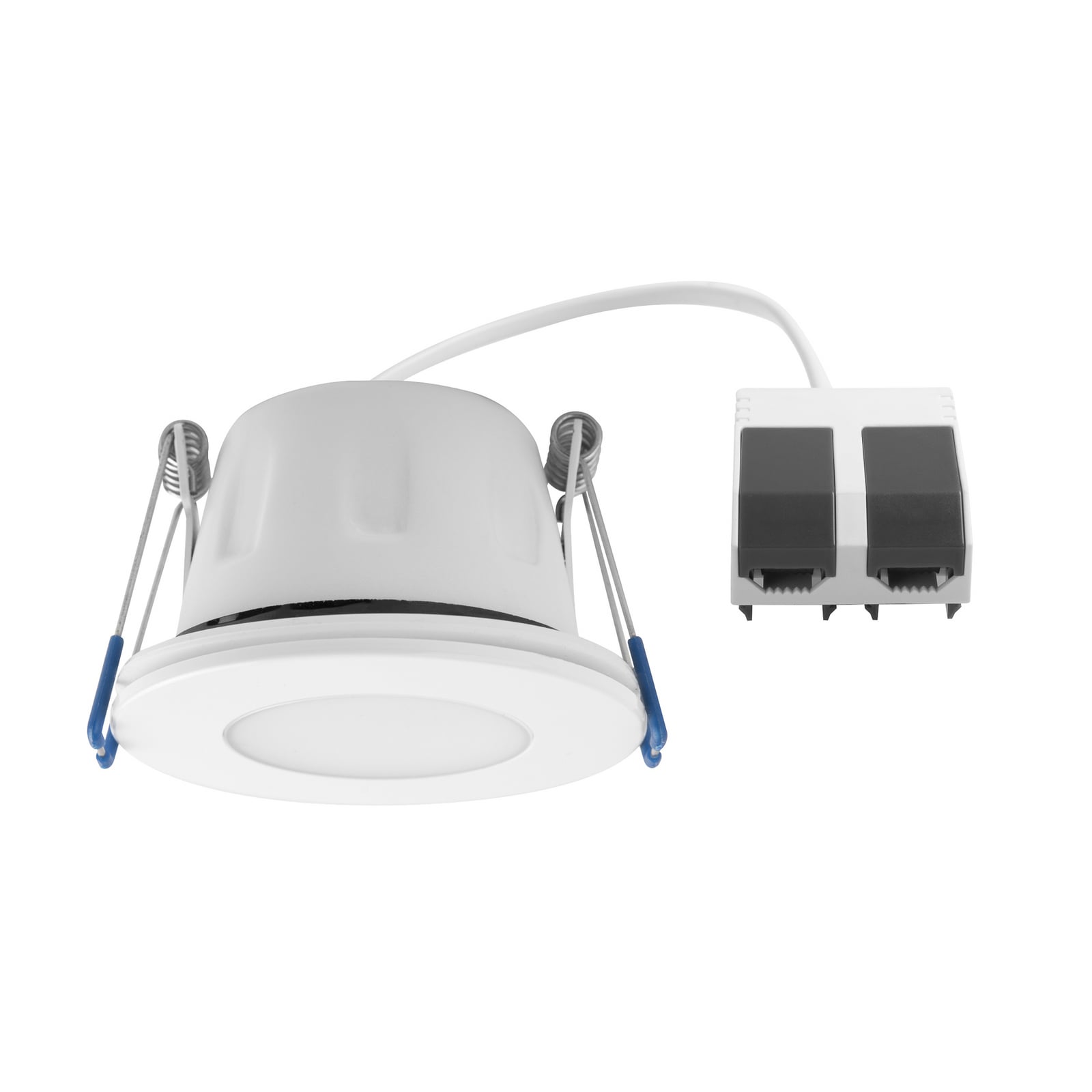 LED innbyggingsspot Tego Slim hvit dimbar 5,5W IP65 bakside