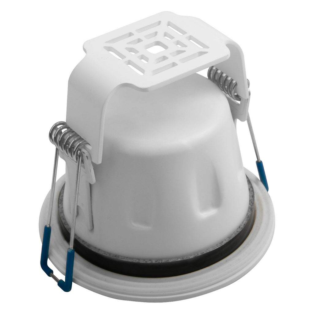 Montert LED innbyggingsspot Tego Slim hvit dimbar 5,5W IP65 i tak