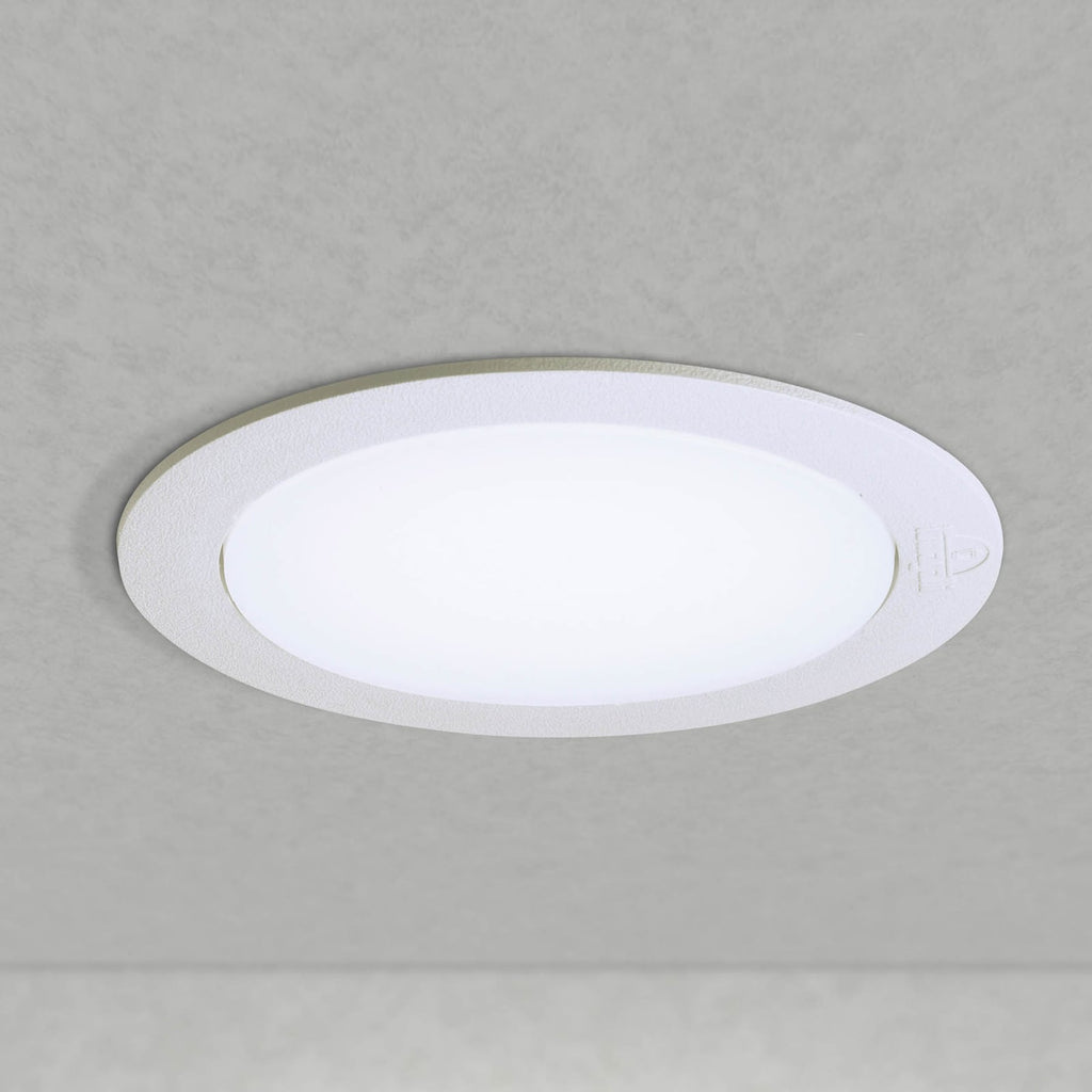 LED innbyggingsspot Teresa 160 hvit forfra