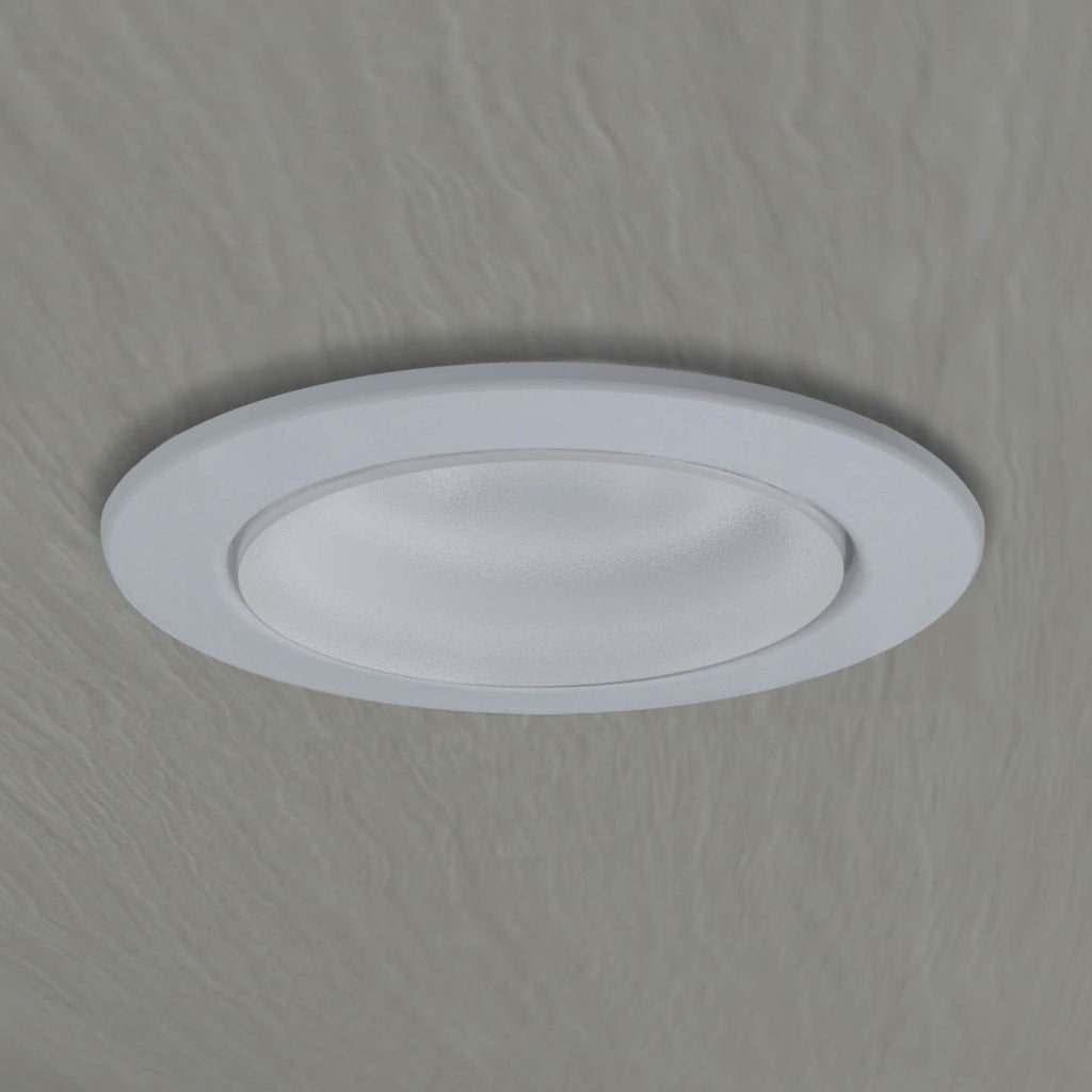 LED innbyggingsspot Teresa 90 GU10 CCT 3,5W hvit IP55 forfra