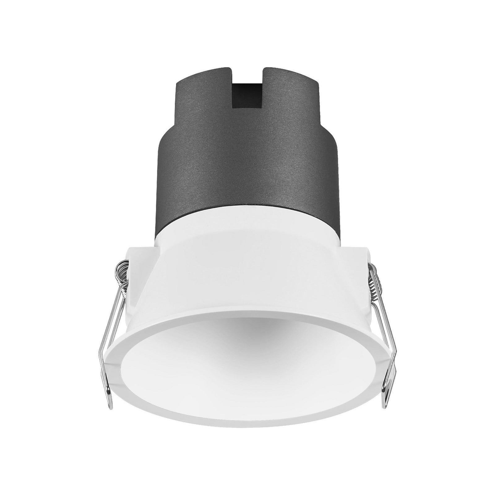 LED innbyggingsspot TWIST hvit forfra