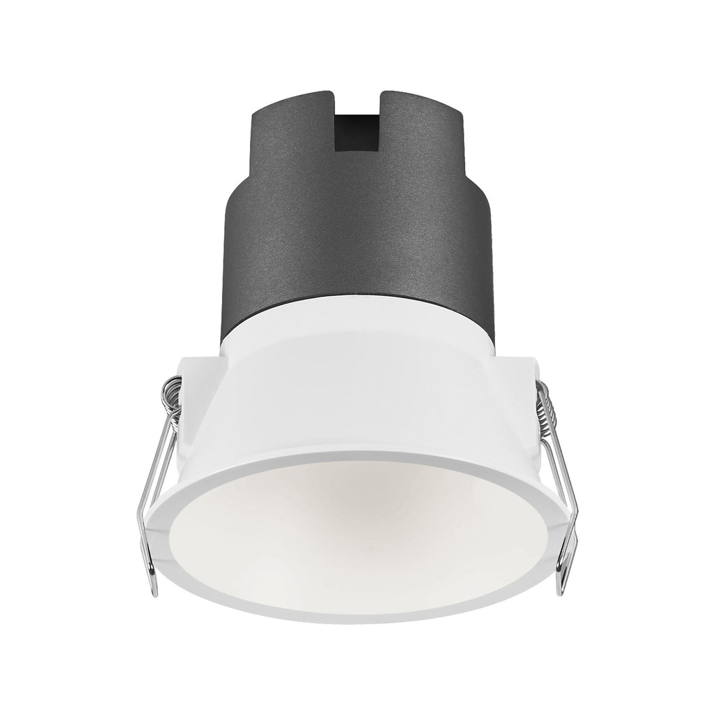 Detalj av LED innbyggingsspot Twist svingbar hvit Ø9,3 cm 10W 4000K
