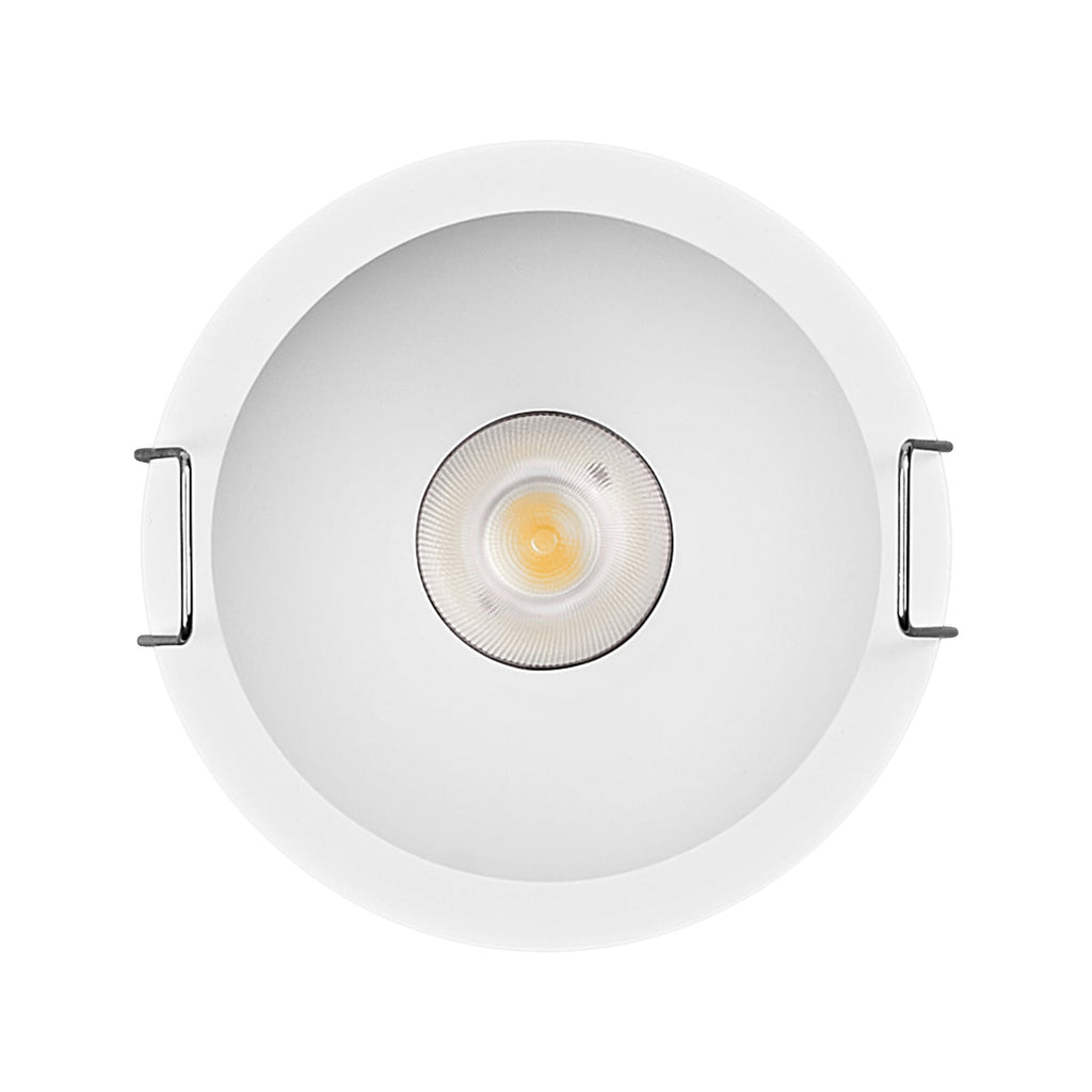 LED innbyggingsspot Twist svingbar hvit Ø7 cm 5W LEDVANCE med monteringsdetaljer