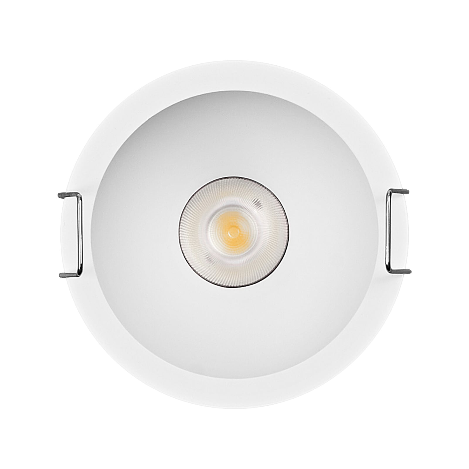 LED innbyggingsspot Twist svingbar hvit Ø7 cm 5W LEDVANCE med monteringsdetaljer