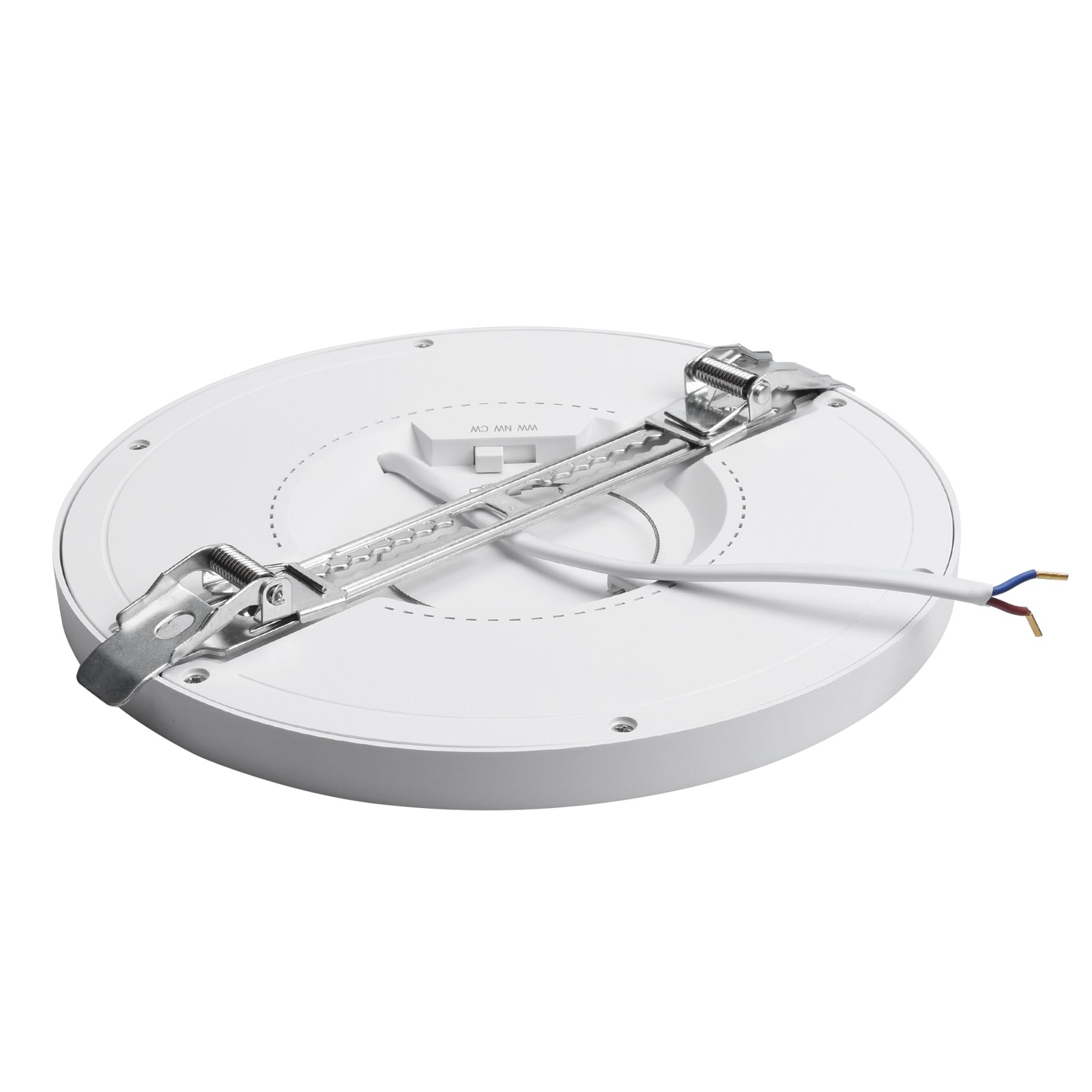 Nærbilde av LED innbyggingsspot UNISIZEplus dimbar CCT 18W Ø21,7 cm - DOTLUX
