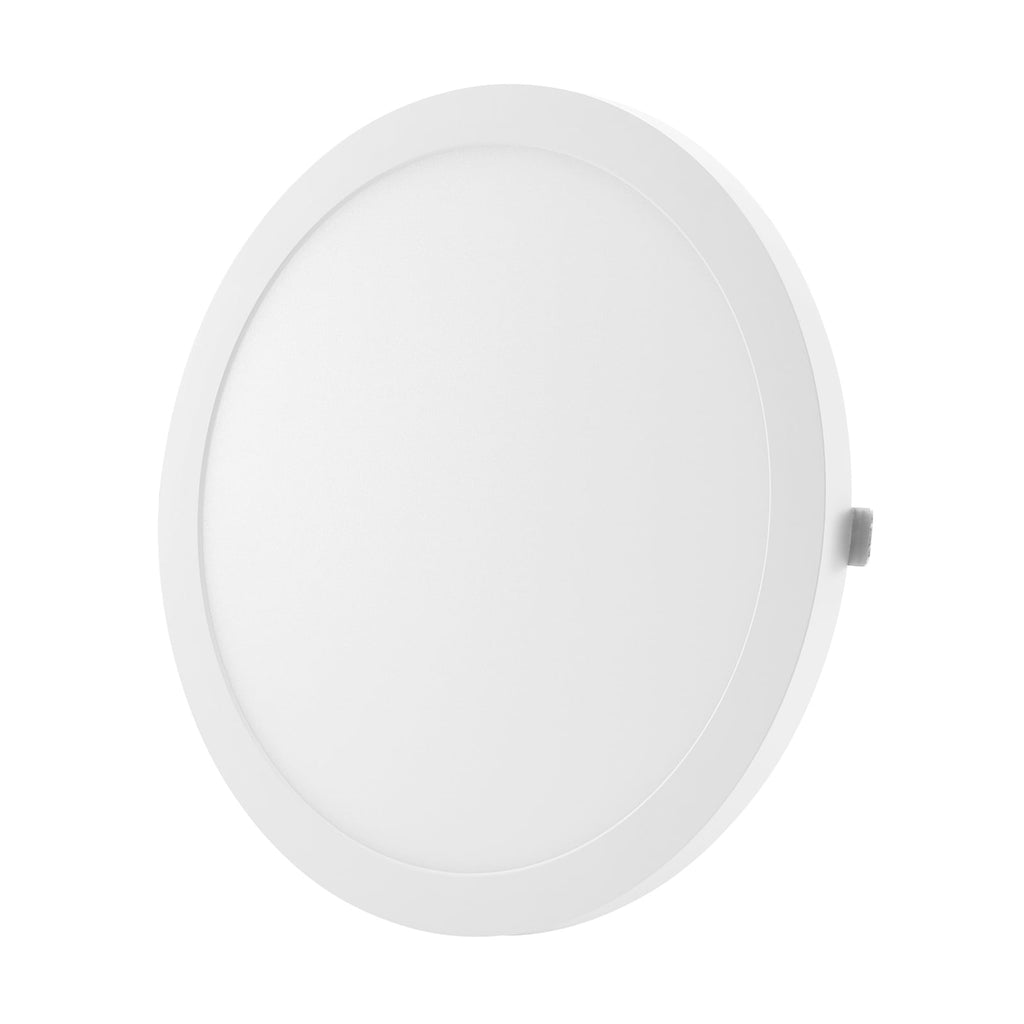 LED innbyggingsspot UNISIZEplus dimbar CCT 24W Ø29 cm forfra