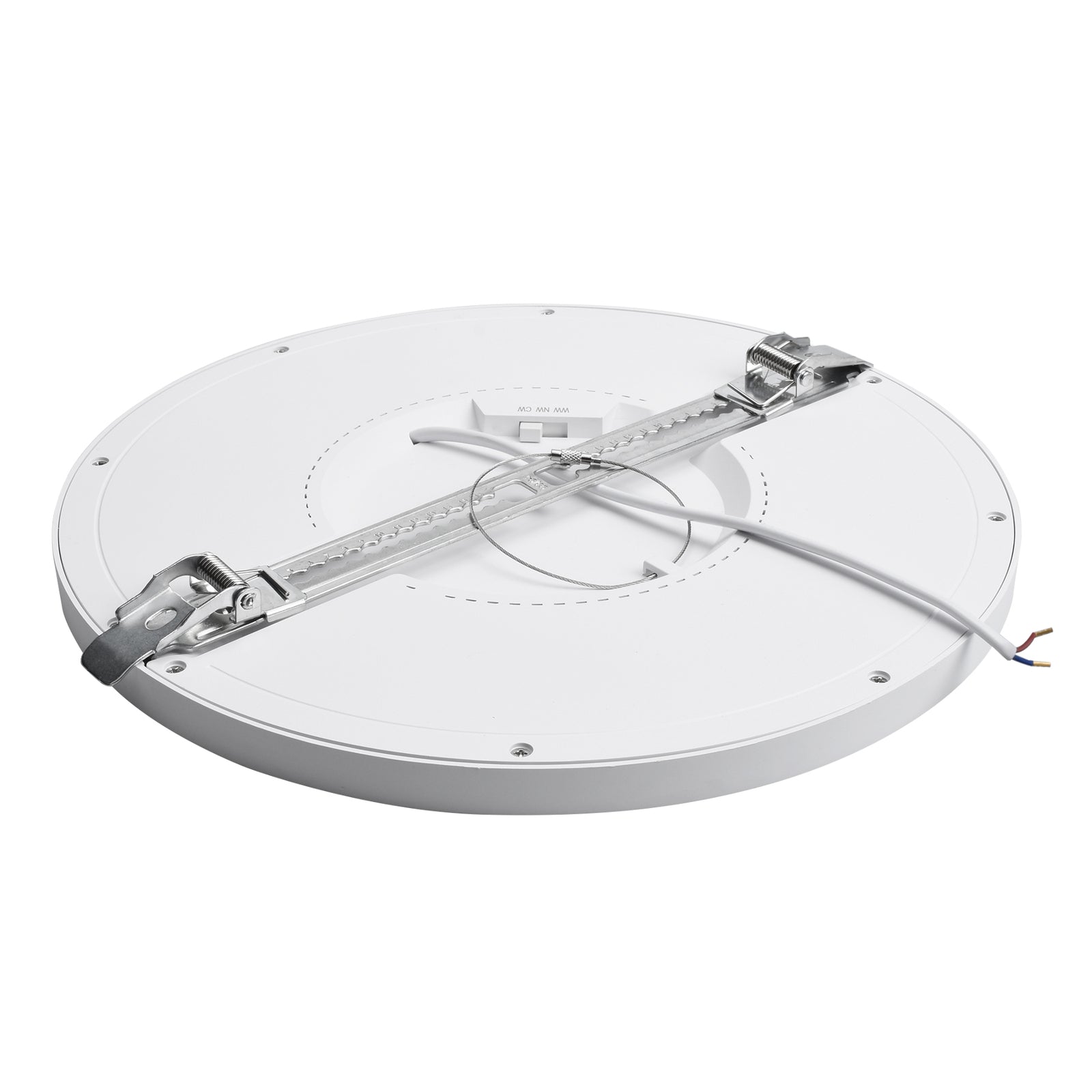 Nærbilde av LED innbyggingsspot UNISIZEplus dimbar CCT 24W Ø29 cm