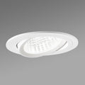 LED innbyggingsspot Varo svingbar aluminium Ø15 cm 34W forfra