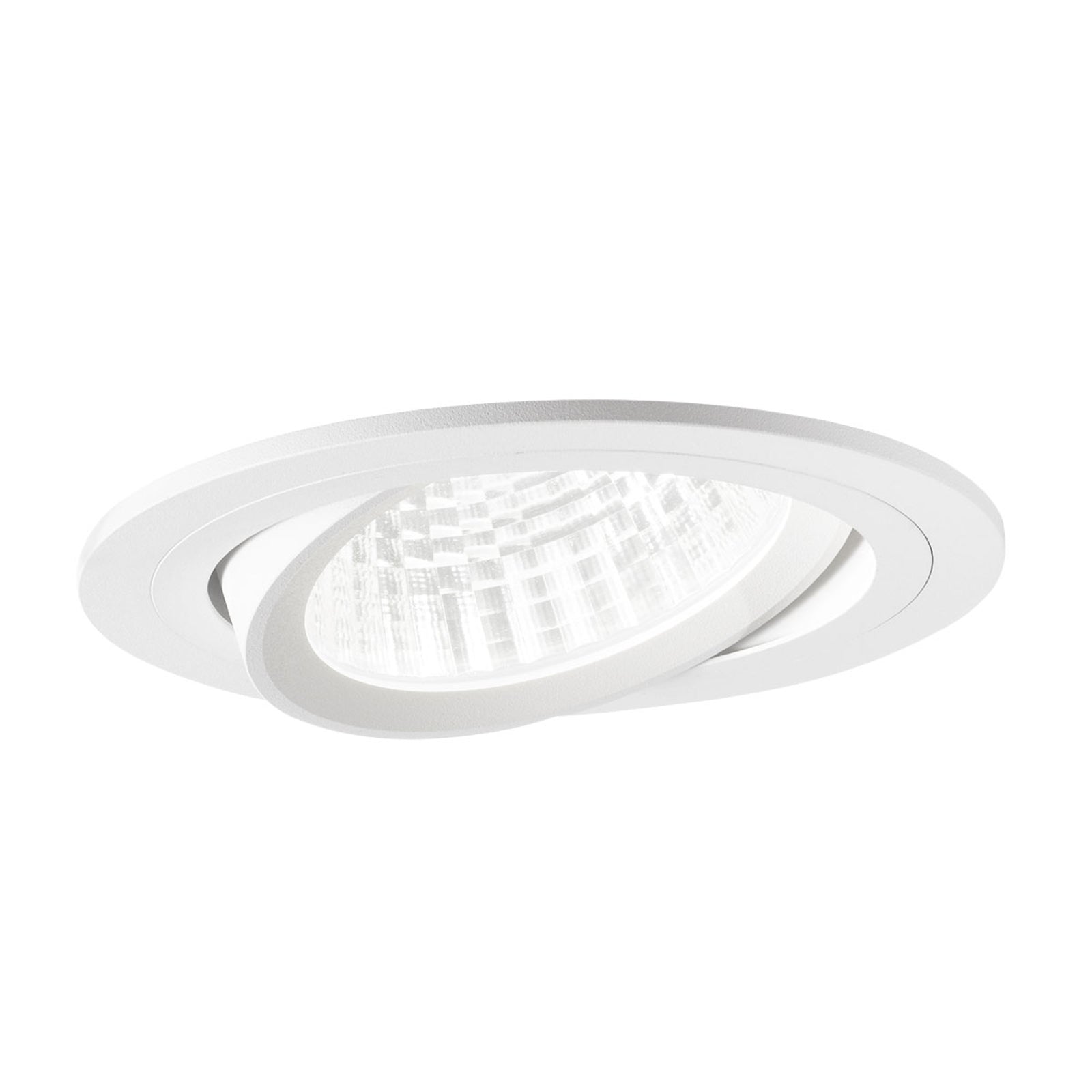 Bakside av LED innbyggingsspot Varo svingbar aluminium Ø15 cm 34W