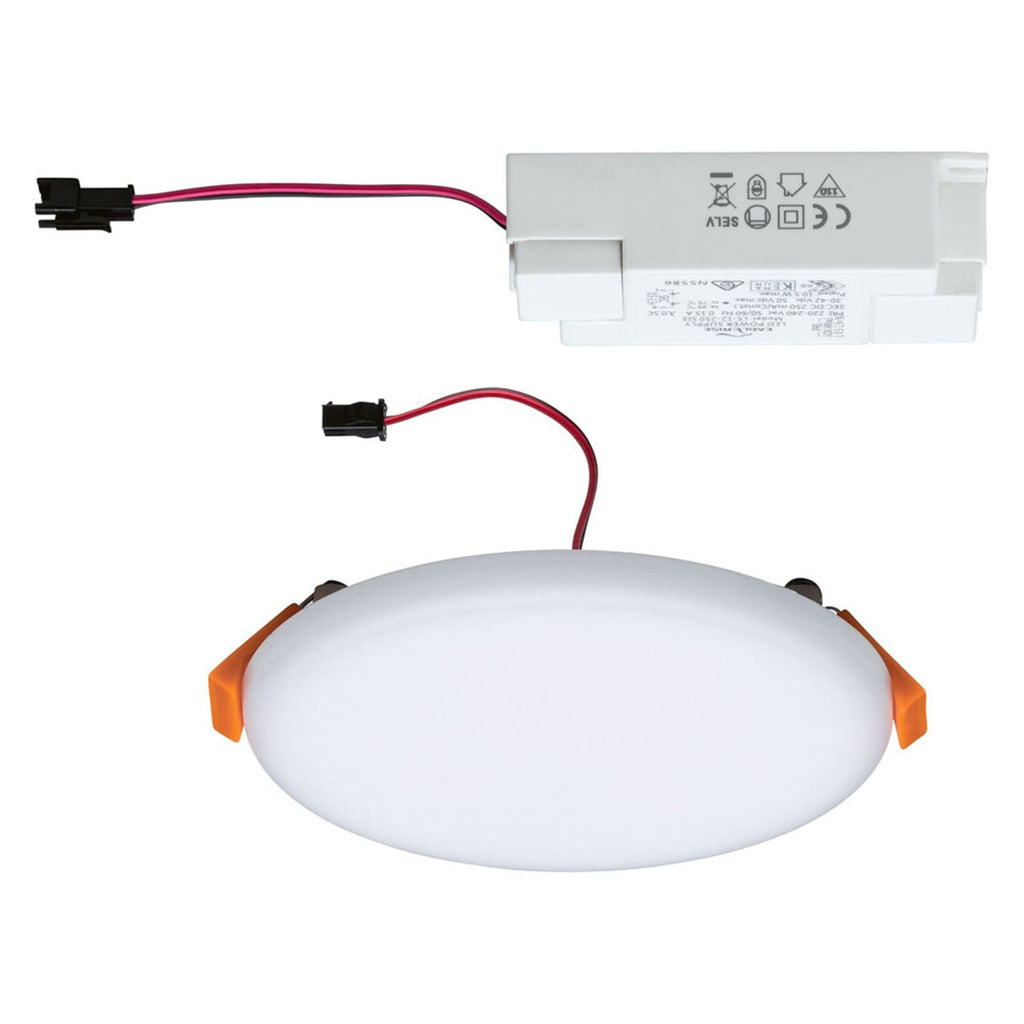LED innbyggingsspot Veluna Ø12,5 cm 8,5W nøytralhvit IP44 lysbilde