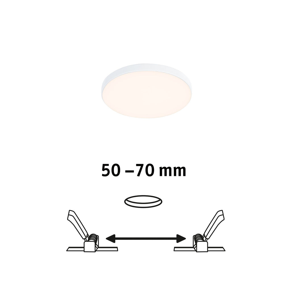 LED innbyggingsspot Veluna Edge dimbar med inkludert trafo