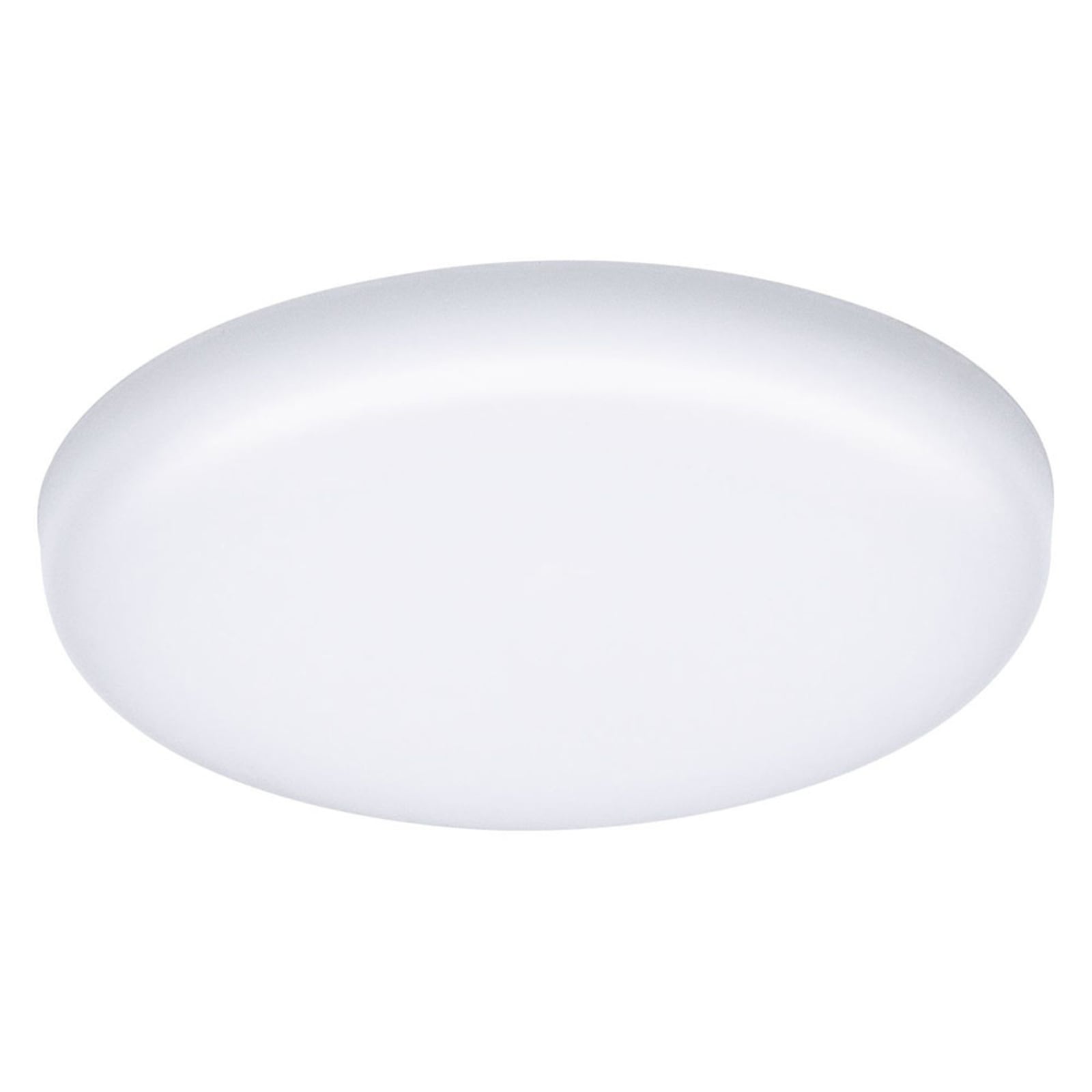 LED innbyggingsspot Veluna hvit Ø7,5 cm IP44 4000K bakside