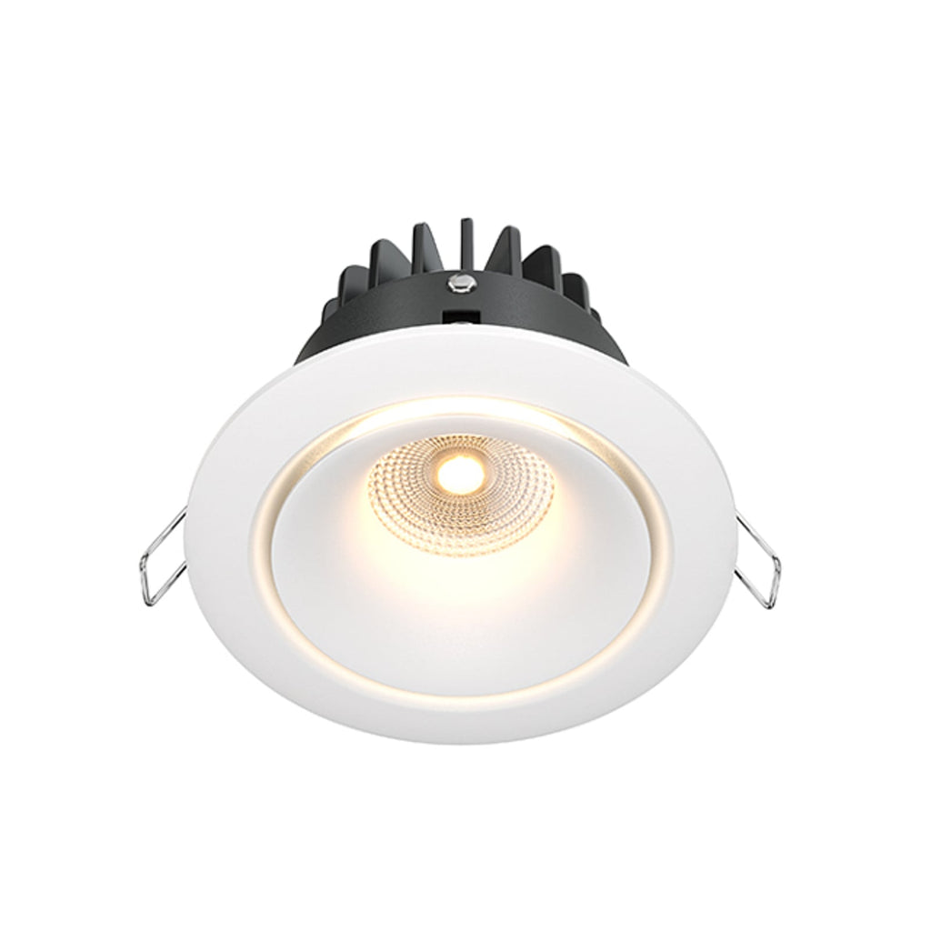LED innbyggingsspot Yin dimbar hvit 12W 3000K Maytoni forfra