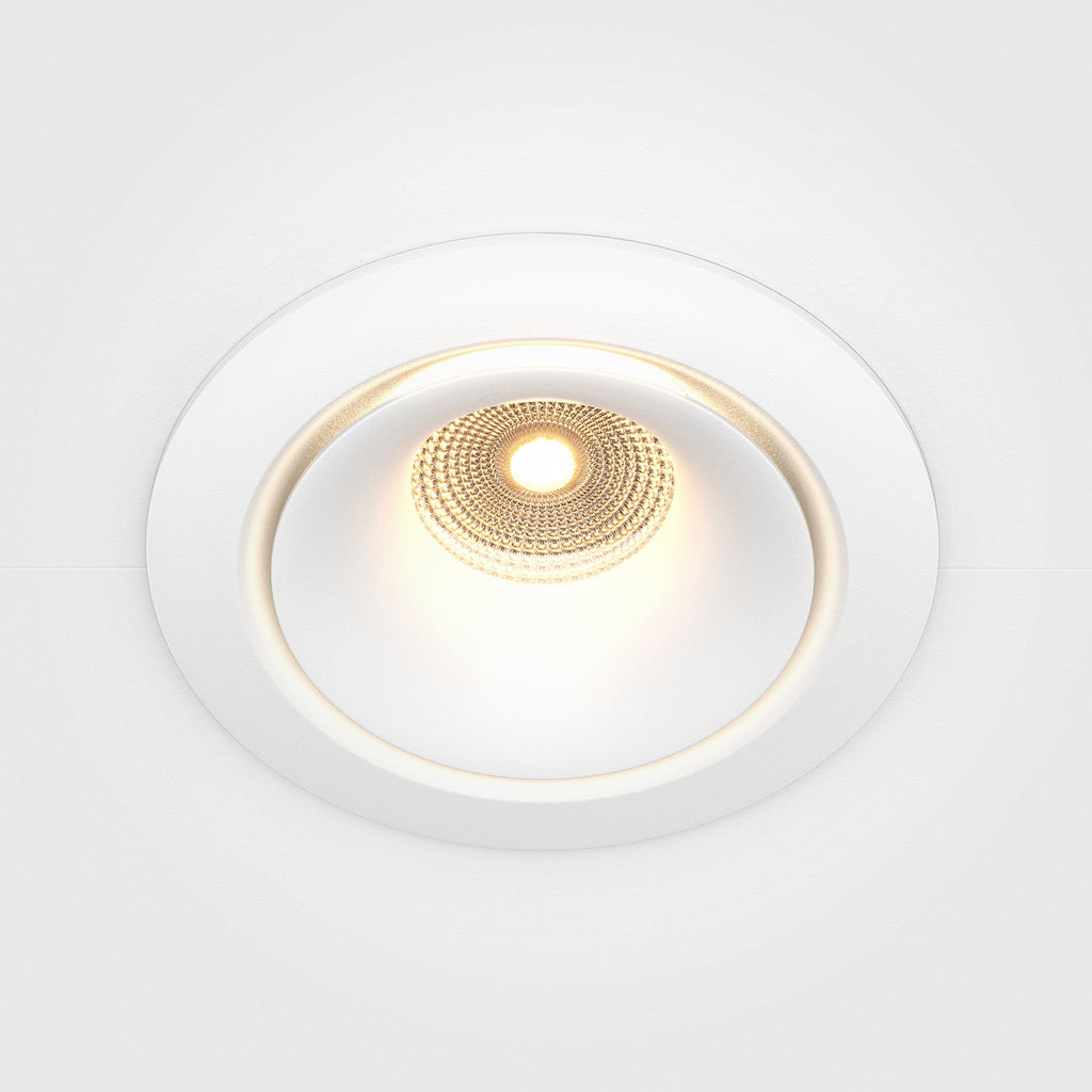 Detalj av LED innbyggingsspot Yin dimbar hvit 12W 3000K Maytoni