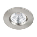 LED innbyggingsspot Zagros dimbar matt nikkel IP65 5,5W forfra
