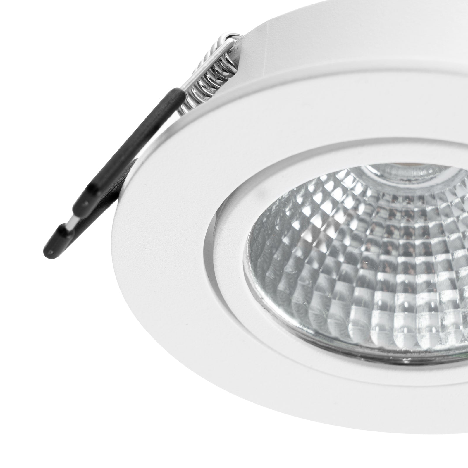 LED innbyggingsspot Zarik hvit matt dimbar Ø8,2 cm 6W 3000K - Arcchio