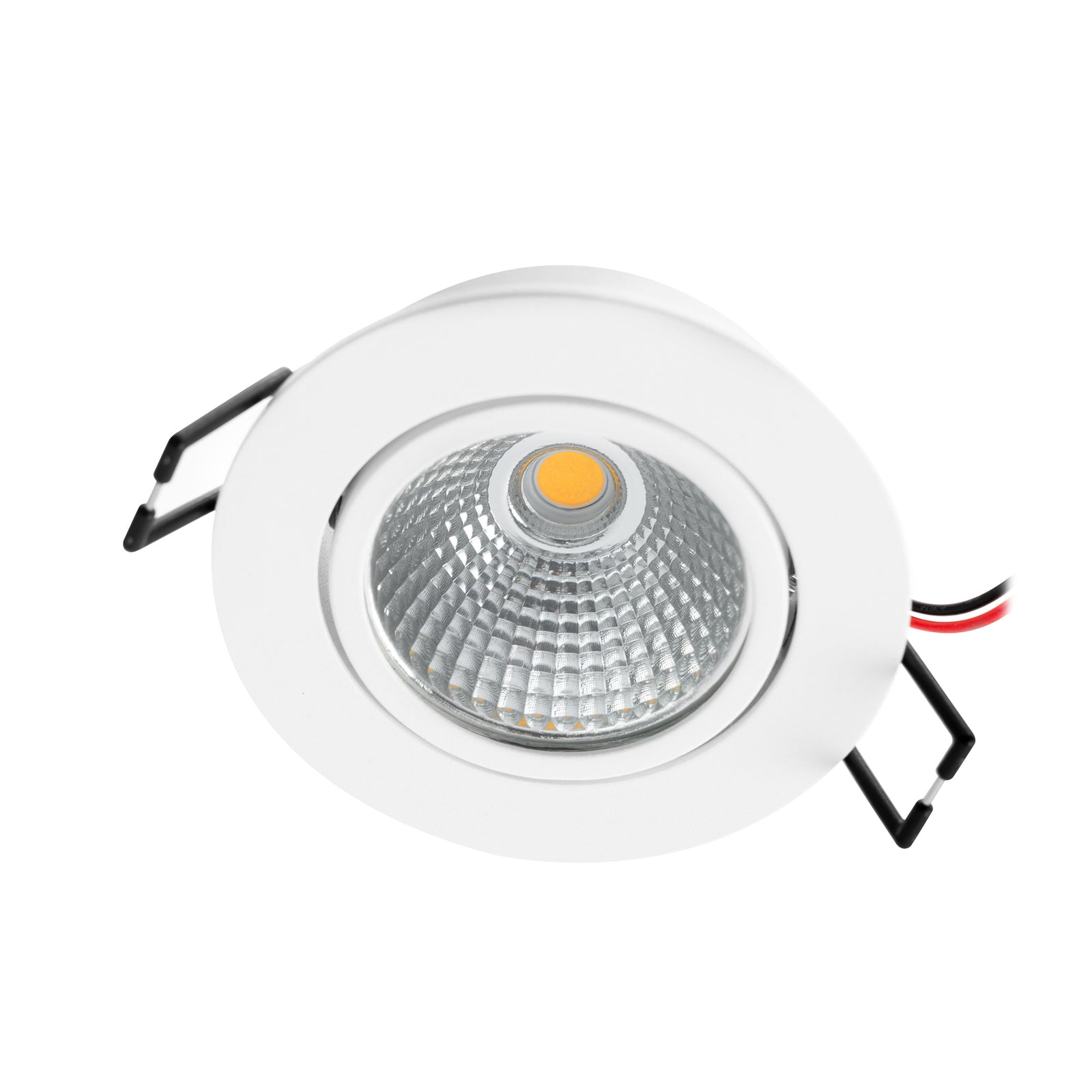 LED innbyggingsspot Zarik hvit matt dimbar Ø8,2 cm 6W 3000K - Arcchio