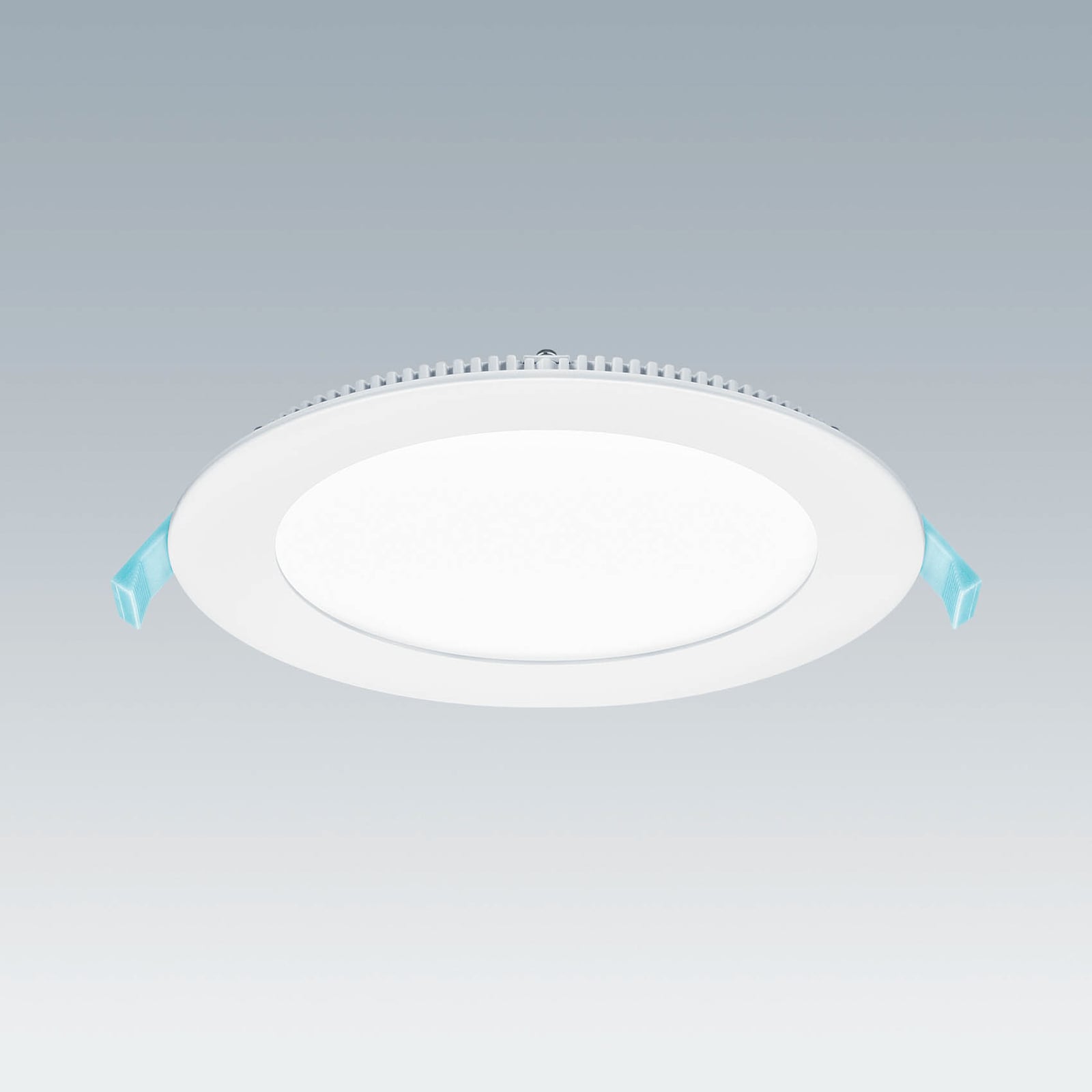 LED innbyggingsspot Zoe Vario CCT Ø22 cm 18W IP44 forfra