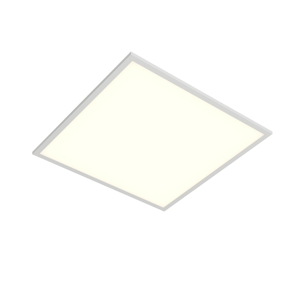 LED innfelt panel Vinas 62x62 cm 31W varmhvit sideprofil