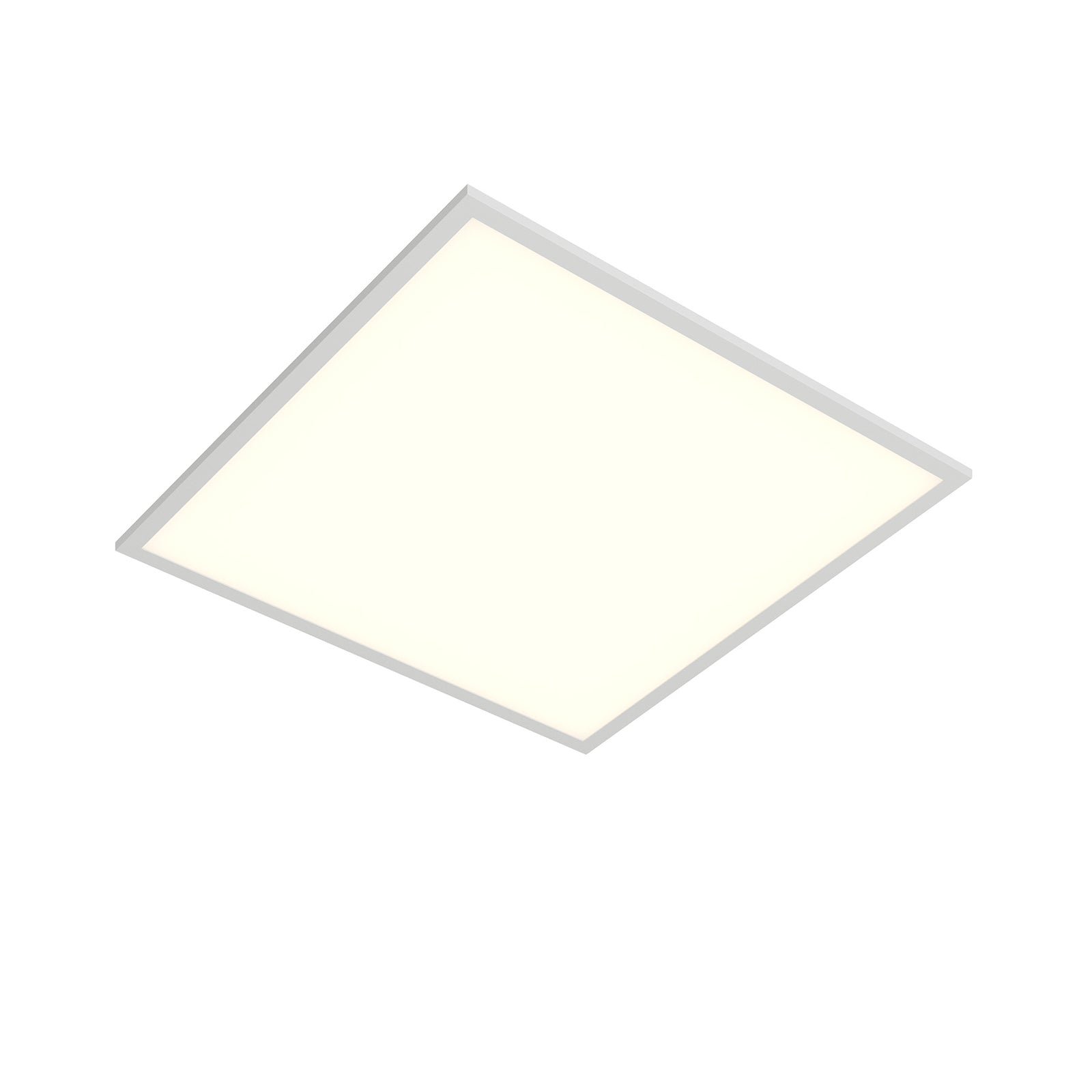 LED innfelt panel Vinas 62x62 cm 31W varmhvit sideprofil