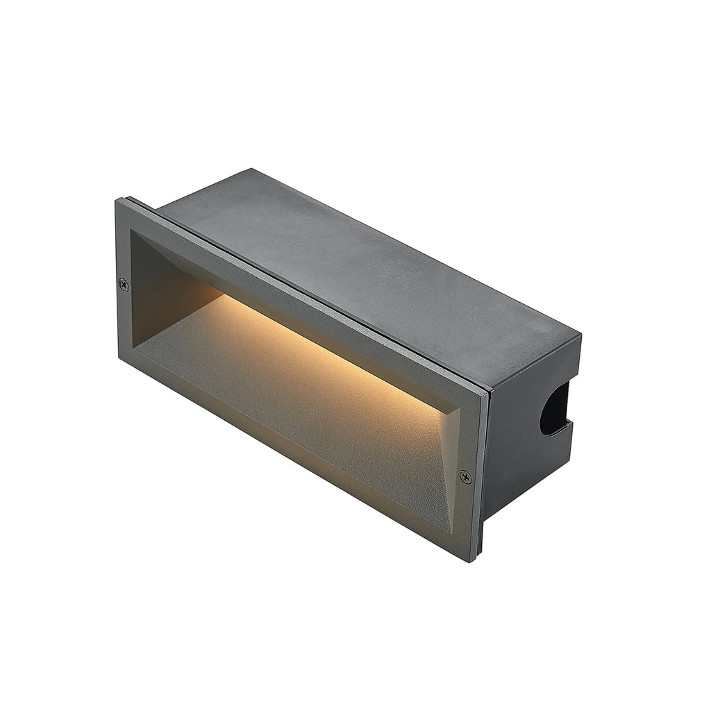 LED innfellingsvegglampe Jaano med varm hvit belysning