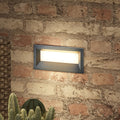 LED innfellingsvegglampe Lachlain antrasitt aluminium forside