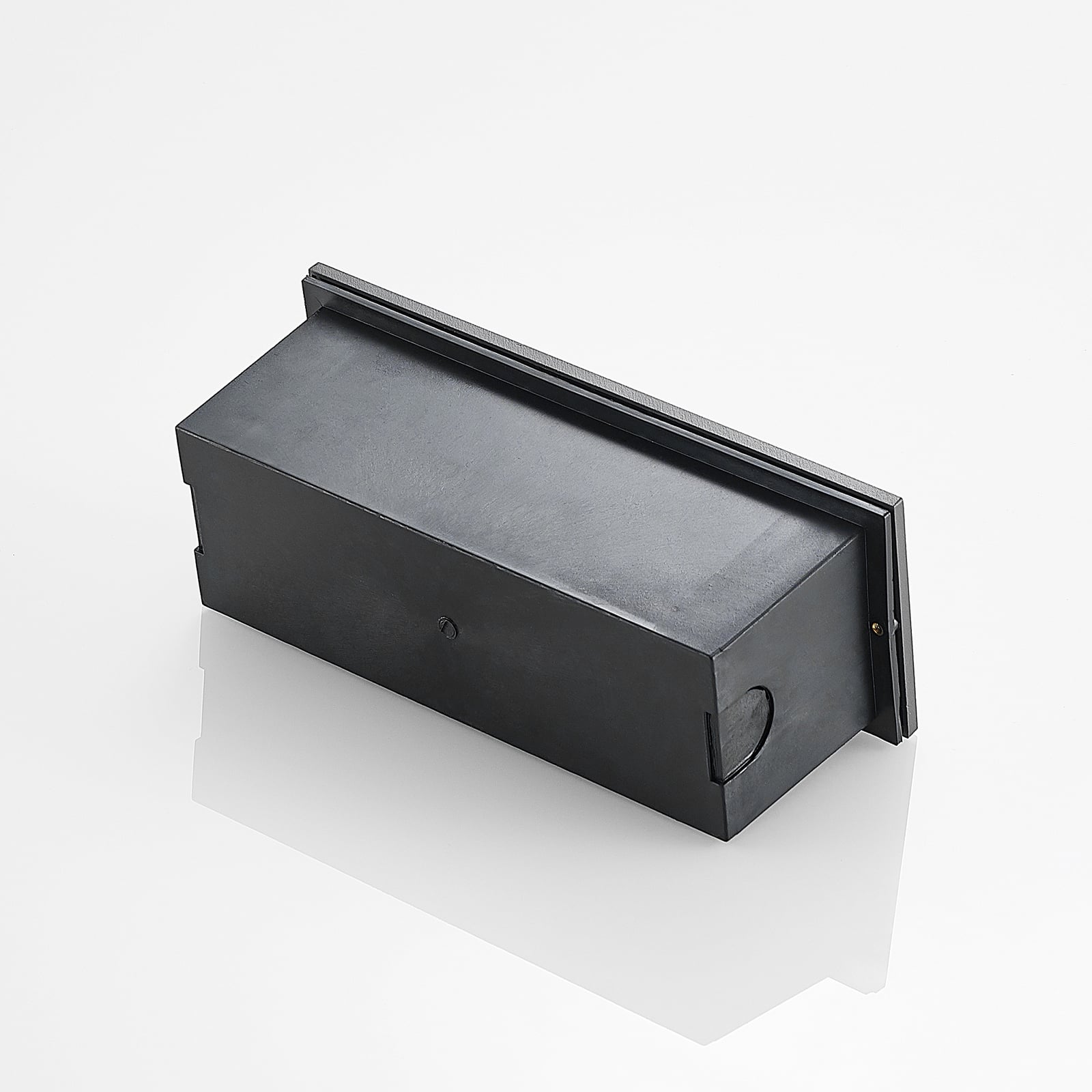 LED innfellingsvegglampe Lachlain antrasitt aluminium sideprofil