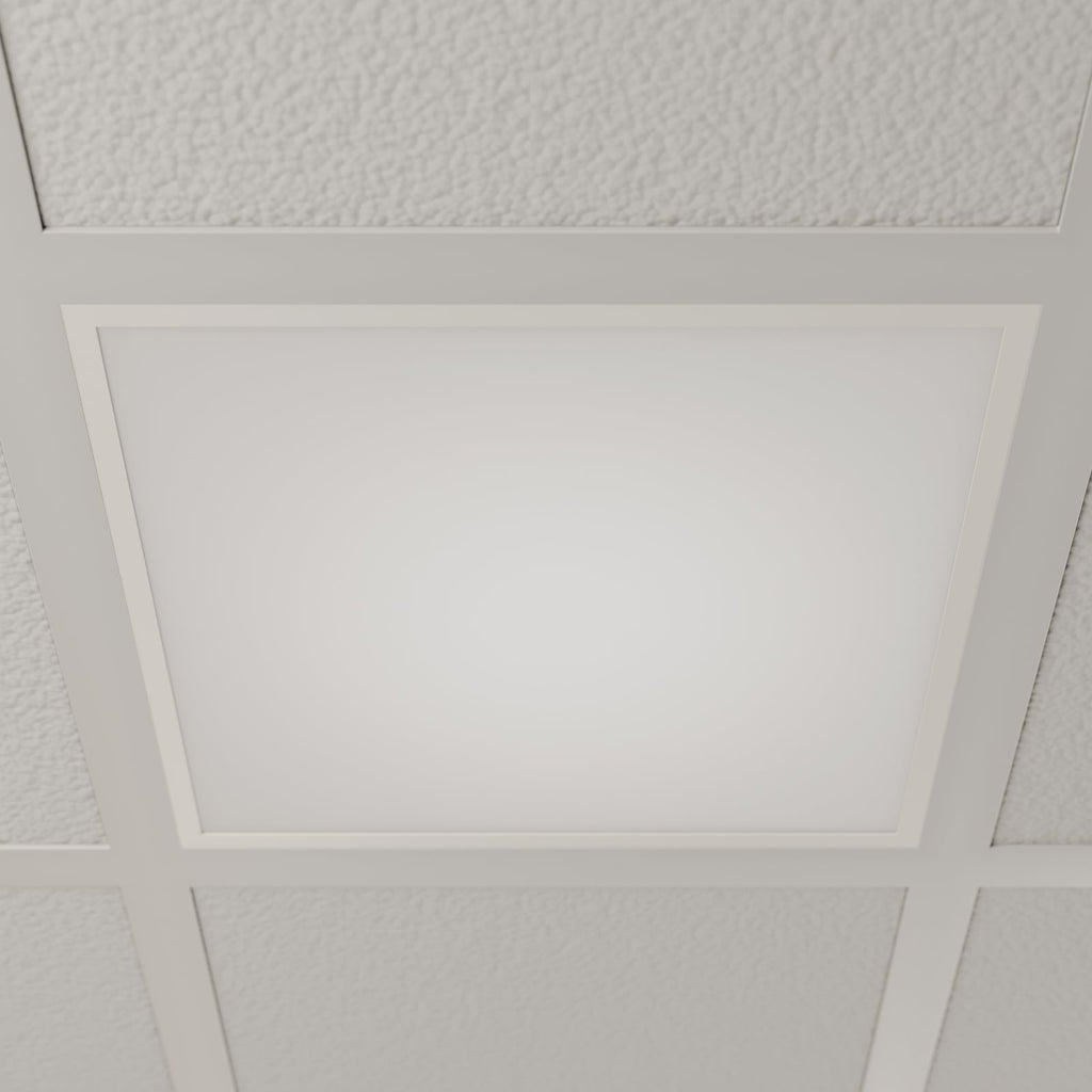 LED-innlegningspanel Vinas hvit 62x62 cm 36W 4000K detalj av ramme
