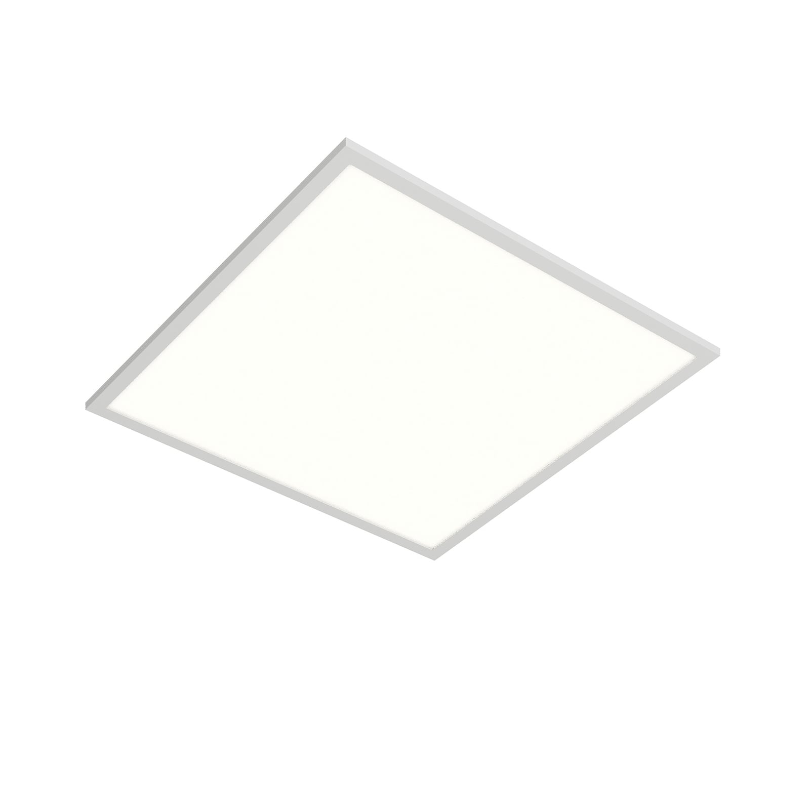 LED-innlegningspanel Vinas hvit 62x62 cm 36W 4000K sideprofil