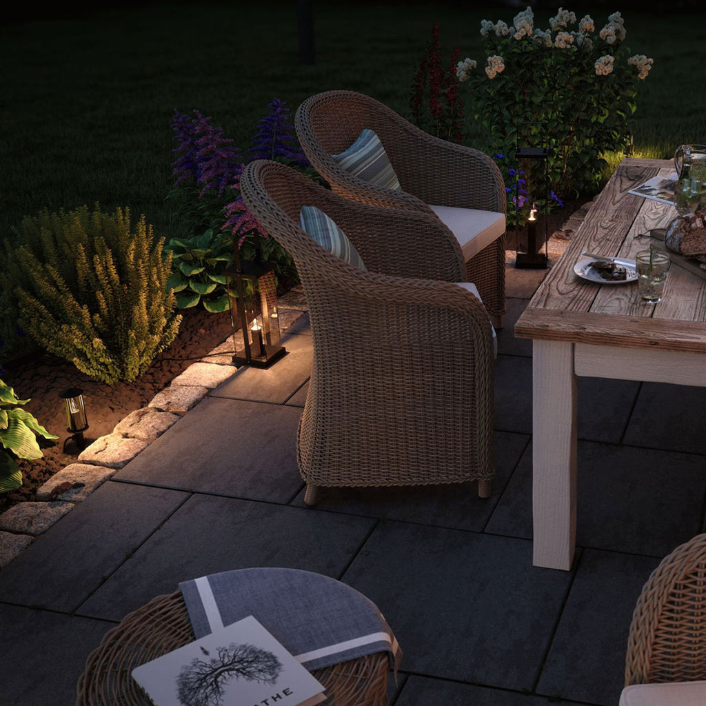 Nærbilde av LED jordspydlampe Classic Lantern dimbar E14 IP44 Paulmann