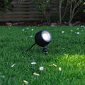 LED jordspydspot Kikolo antrasitt RGBW Zigbee IP65 forfra