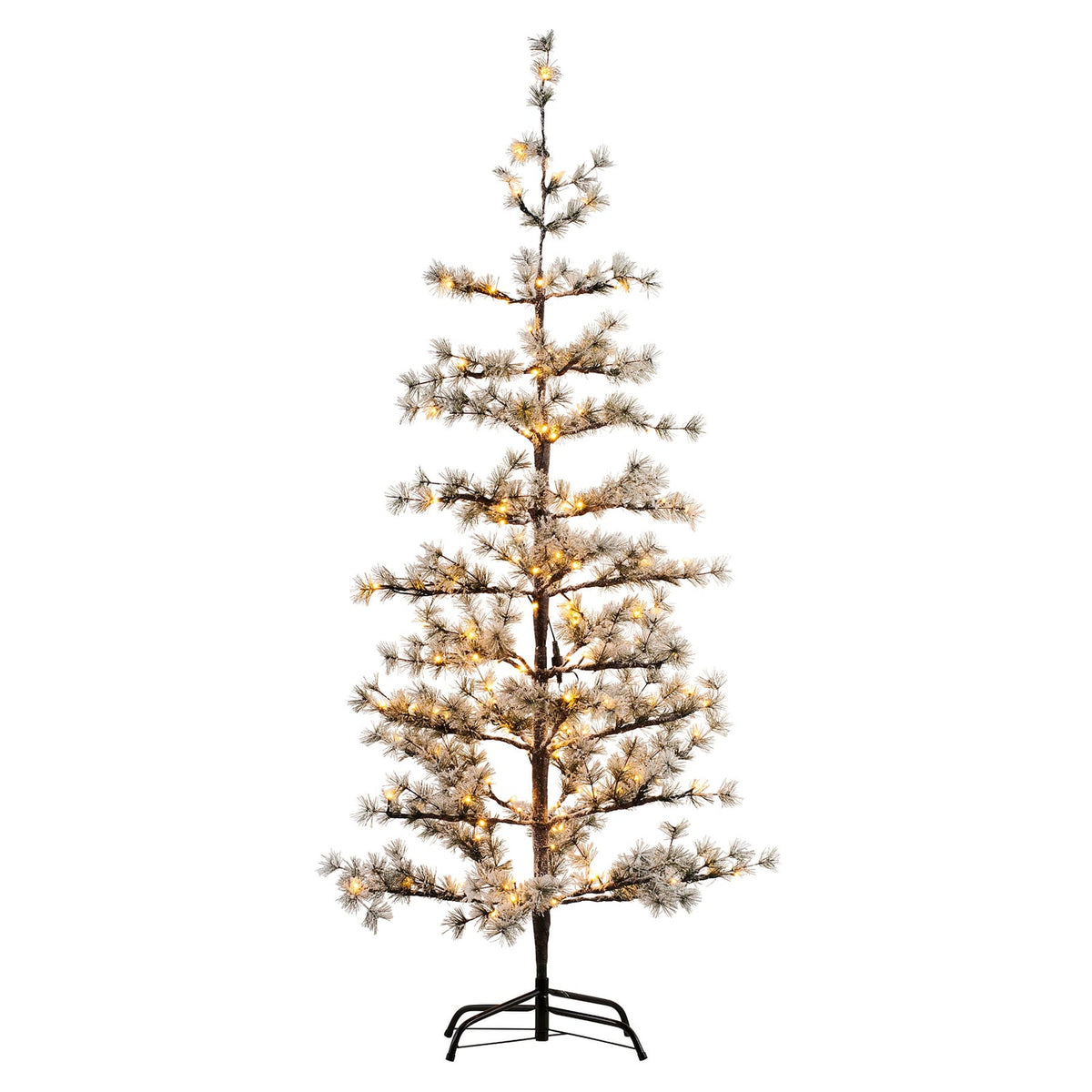 LED-juletre Alfi innendørs 180 cm 150 LED varmhvit detalj