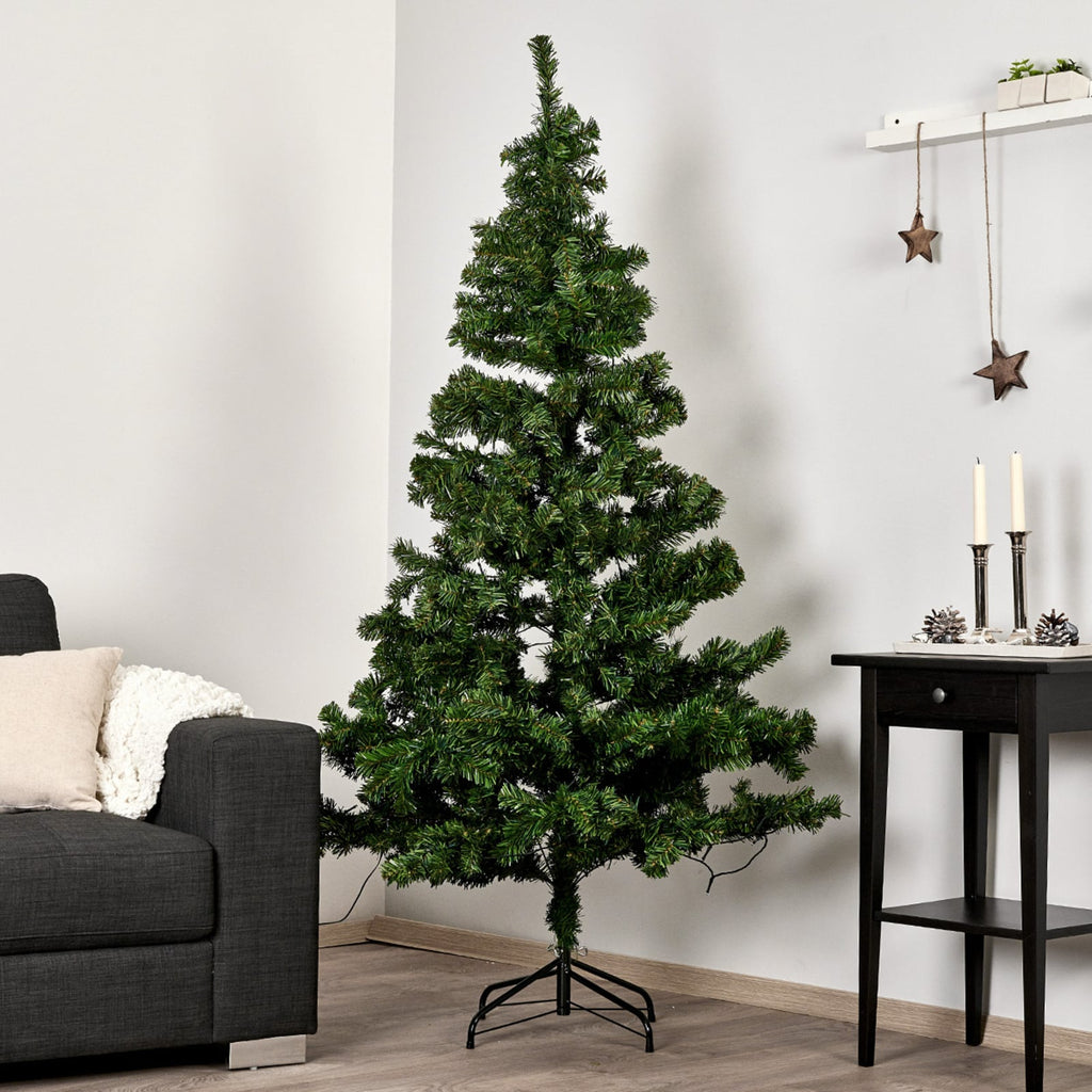 LED-juletre Ottawa utendørs 150 cm 110 LED IP44 bakside