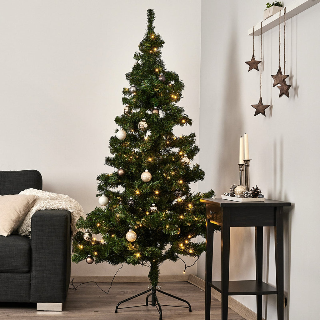 LED-juletre Ottawa utendørs 150 cm 110 LED IP44 detalj