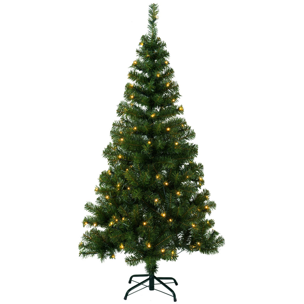 LED-juletre Ottawa utendørs 150 cm 110 LED IP44 montert