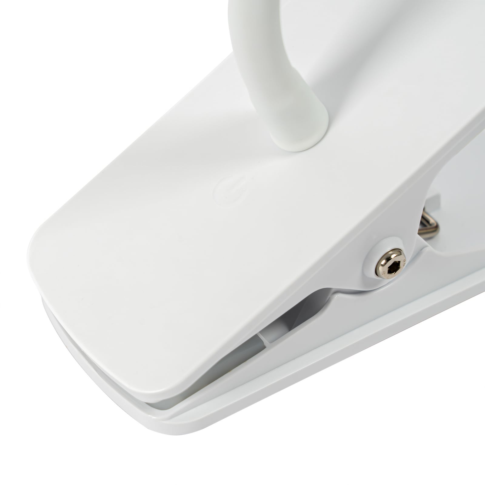 LED klemmelampe Ailina dimbar hvit 5W varmhvit touchdimmer detalj