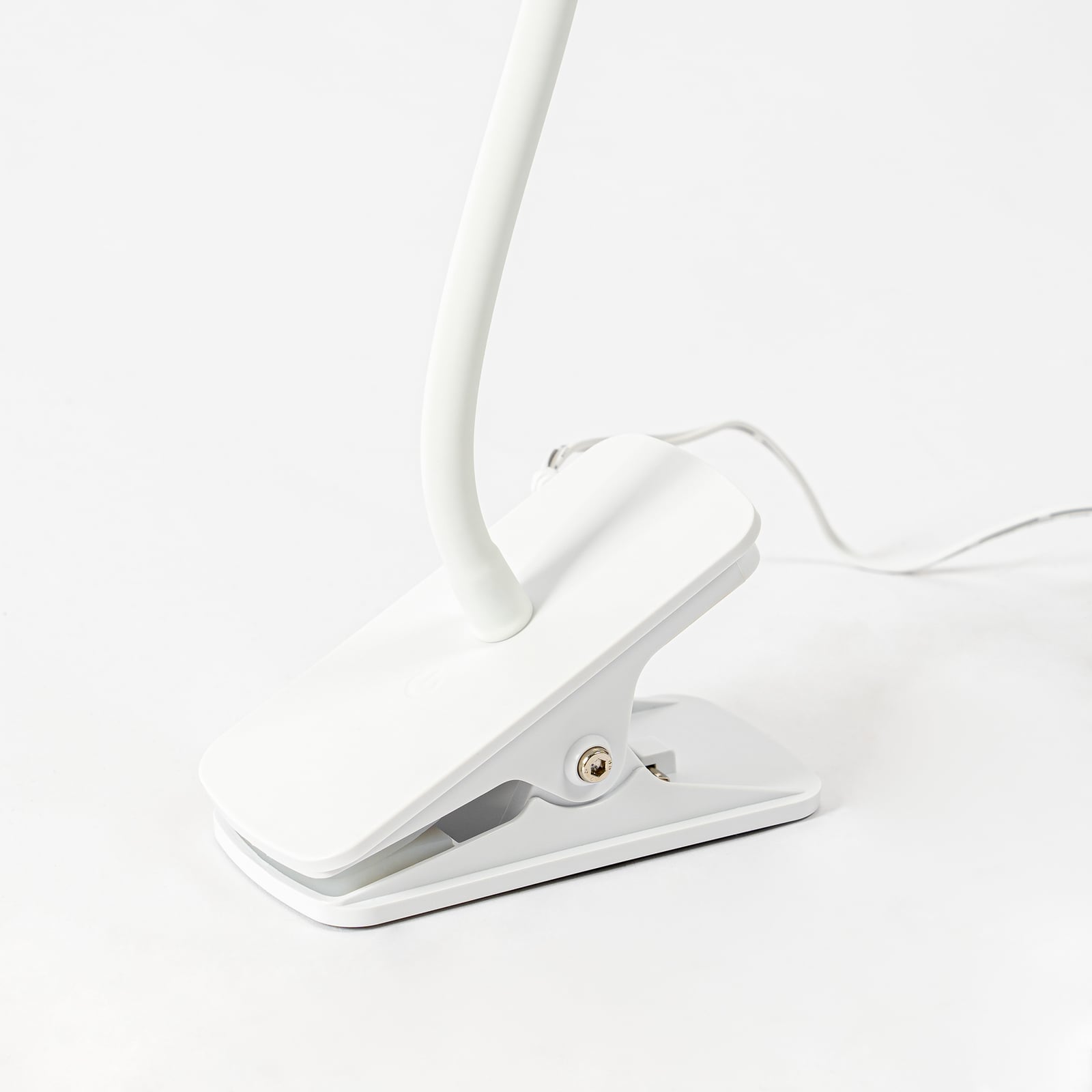 LED klemmelampe Ailina dimbar hvit 5W varmhvit helhetlig oversikt