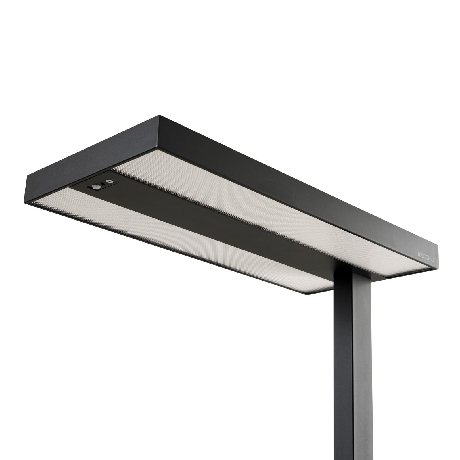 LED klemmelampe Logan dimbar med sensor svart 90W lys over skrivebord