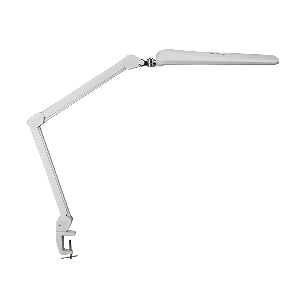 LED klemmelampe MAULcraft dimbar hvit 52 cm 11W 6500K bakside
